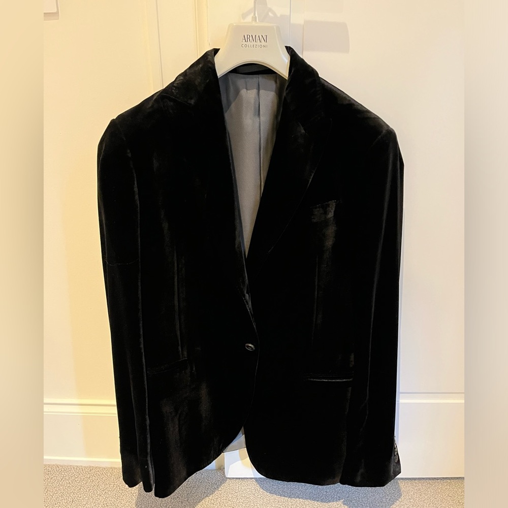 Armani Velvet Sports Coat